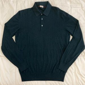 Luciano Barbera Dark Blue Men's Sweater